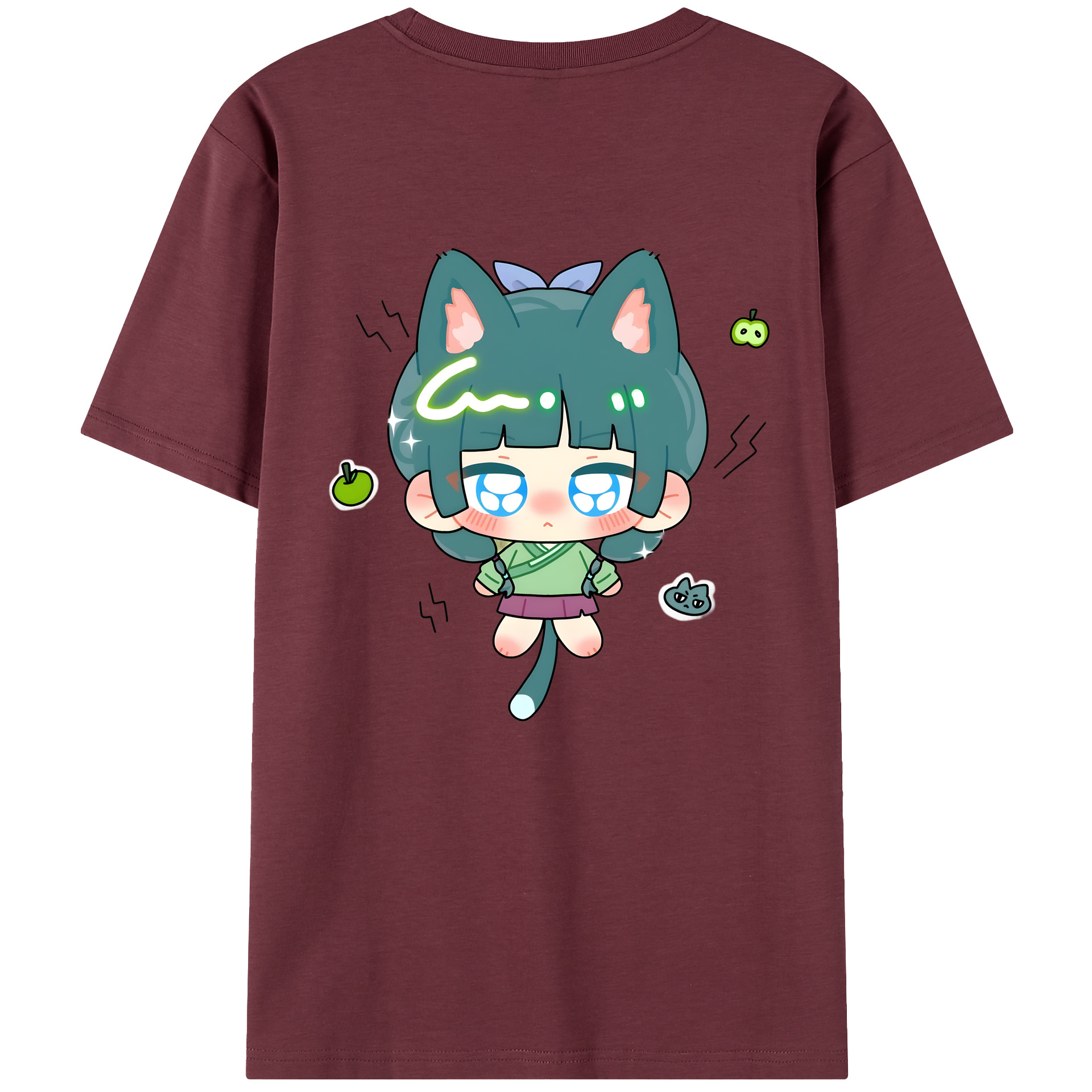 （画像用） 薬屋のひとりごと The Apothecary Diaries 綿100％半袖Tシャツ（背面プリント）